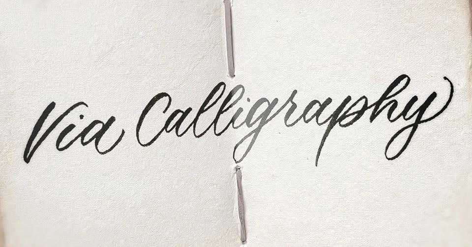 The Lost Art of Letter Writing - An Introduction to Calligraphy with Sylvia Wong