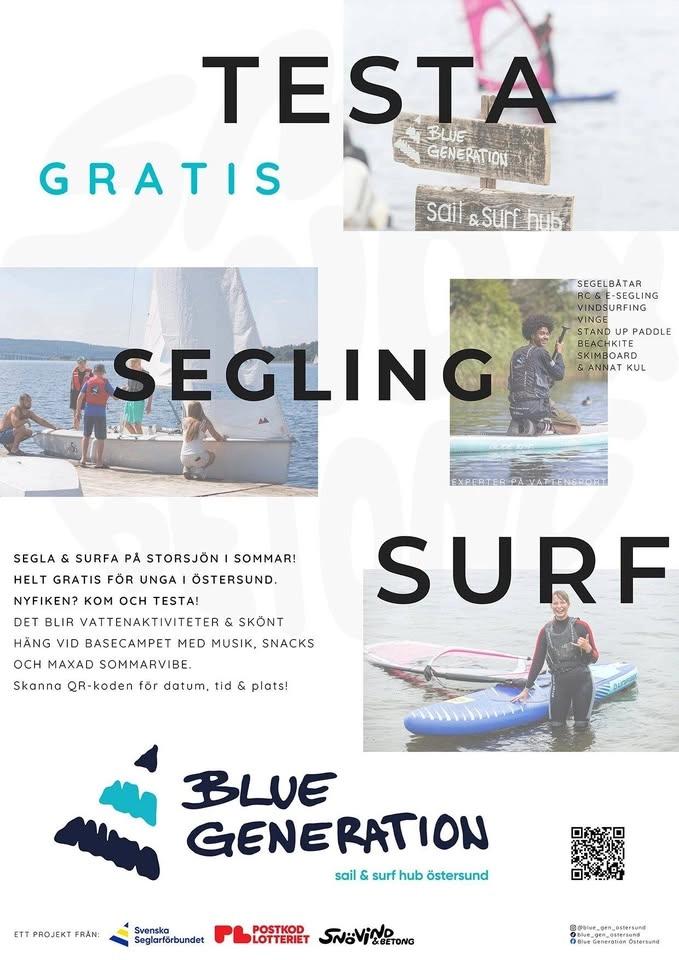 Blue Generation sail & surf hub Östersund