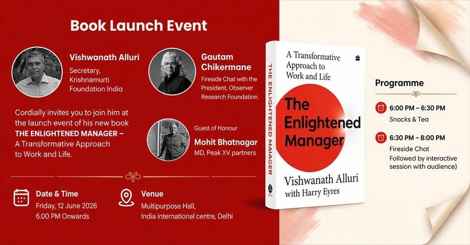 Book Launch: The Enlightened Manager