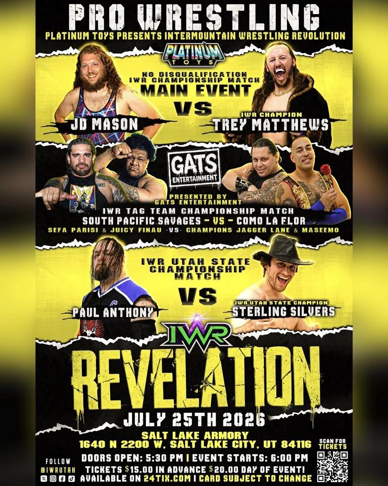 Platinum Toys presents IWR: Revelation