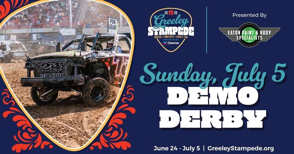 Demolition Derby at the Greeley Stampede