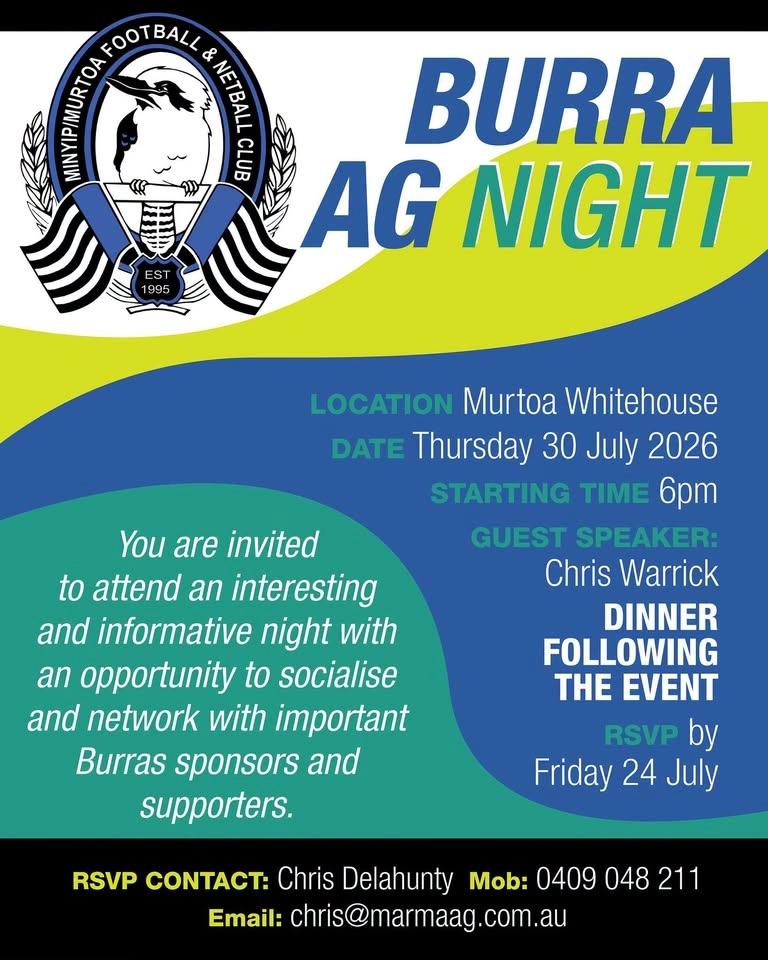 BURRA AG NIGHT 2026