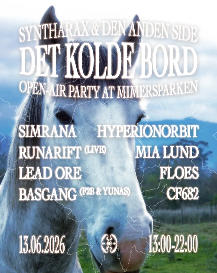 Syntharax & Den Anden Side: Det Kolde Bord in Mimersparken, Nørrebro