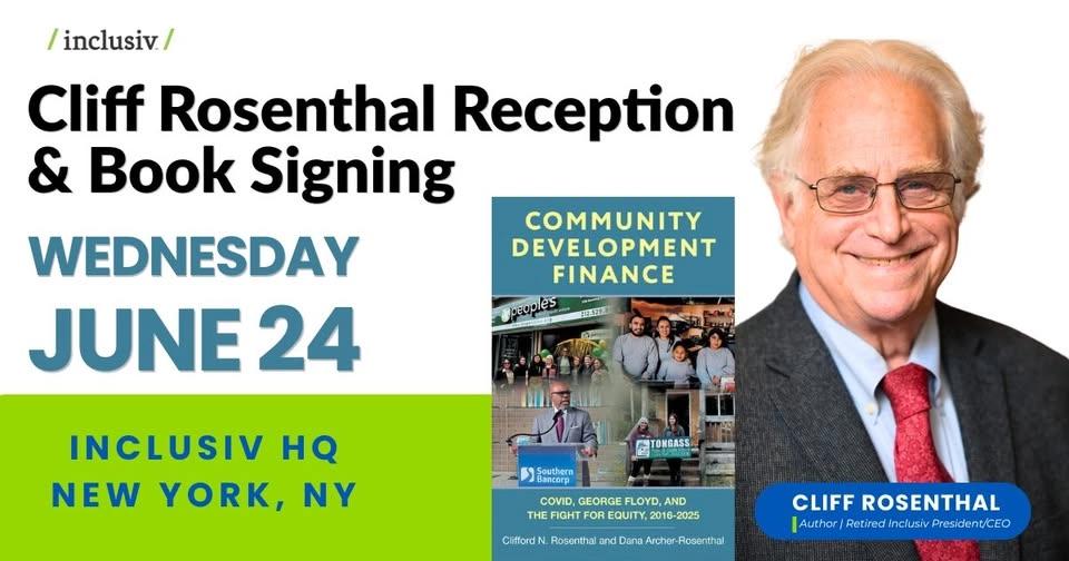 Cliff Rosenthal Book Signing & Reception