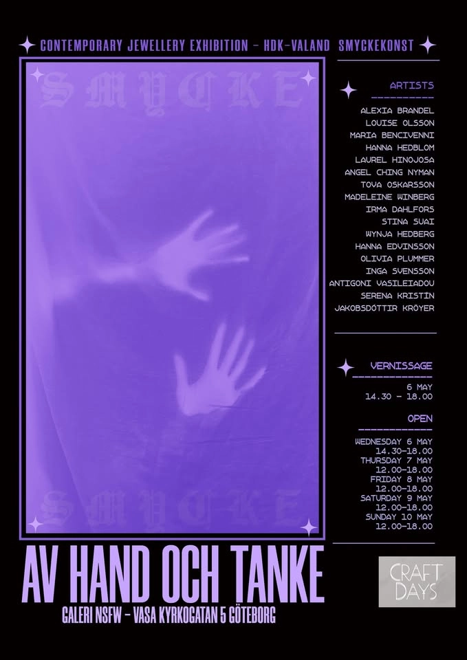 Utställning - AV HAND OCH TANKE