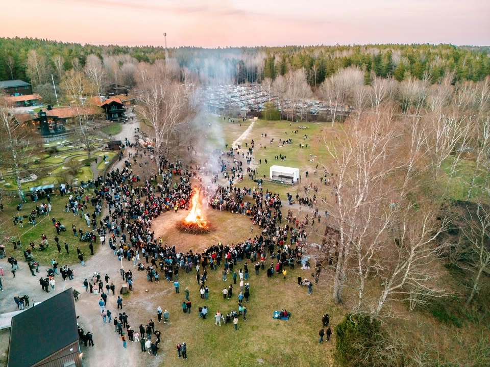 Valborg på Lida Friluftsgård