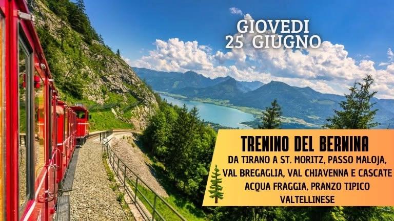 MERAVIGLIE D'ESTATE SUL TRENINO DEL BERNINA