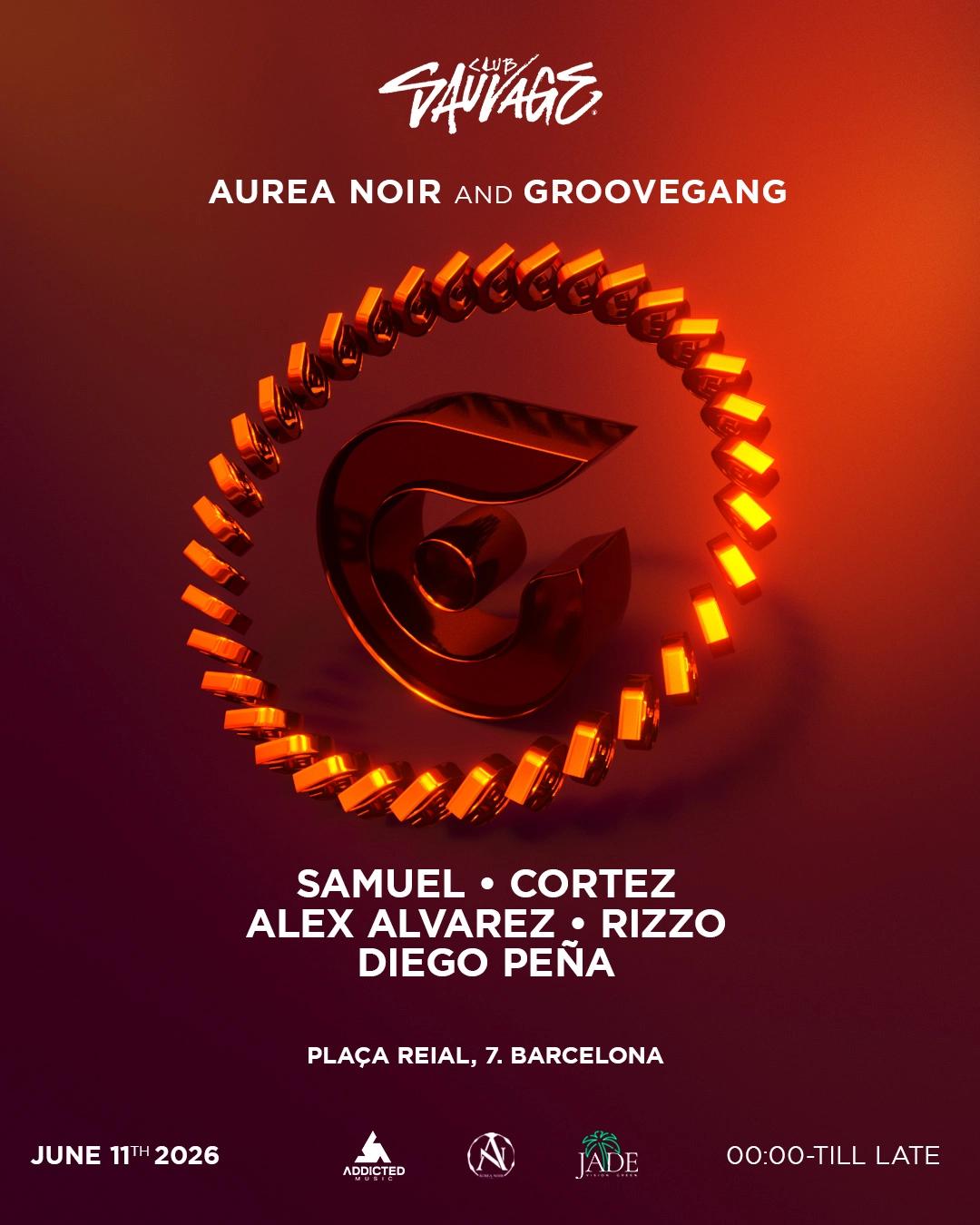 GrooveGang x Áurea Noir presents: Groove with The Gang