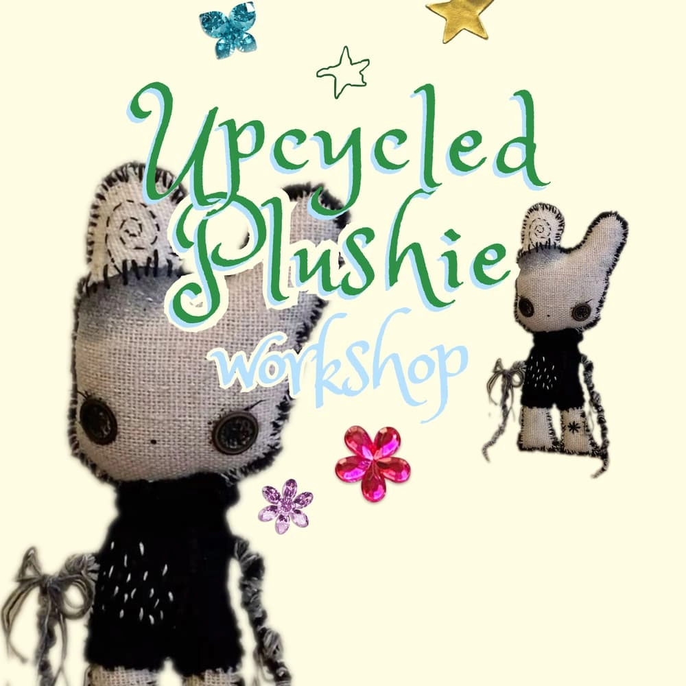 🪡 hand-sew: upcycled bunny keychain workshop