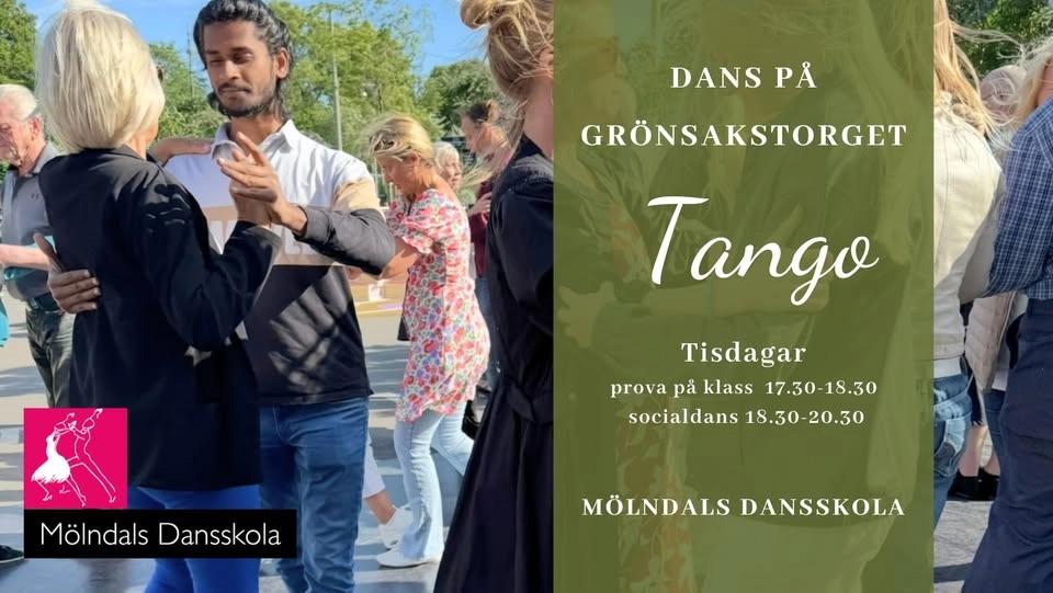 Tango på Grönsakstorget med Camilla
