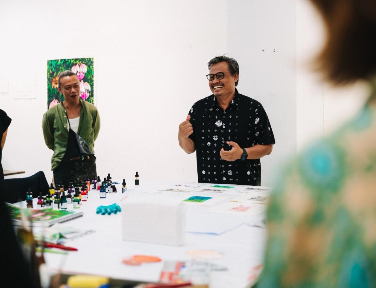 Patron’s Brunch: Eko Nugroho Exhibition & Workshop Tour