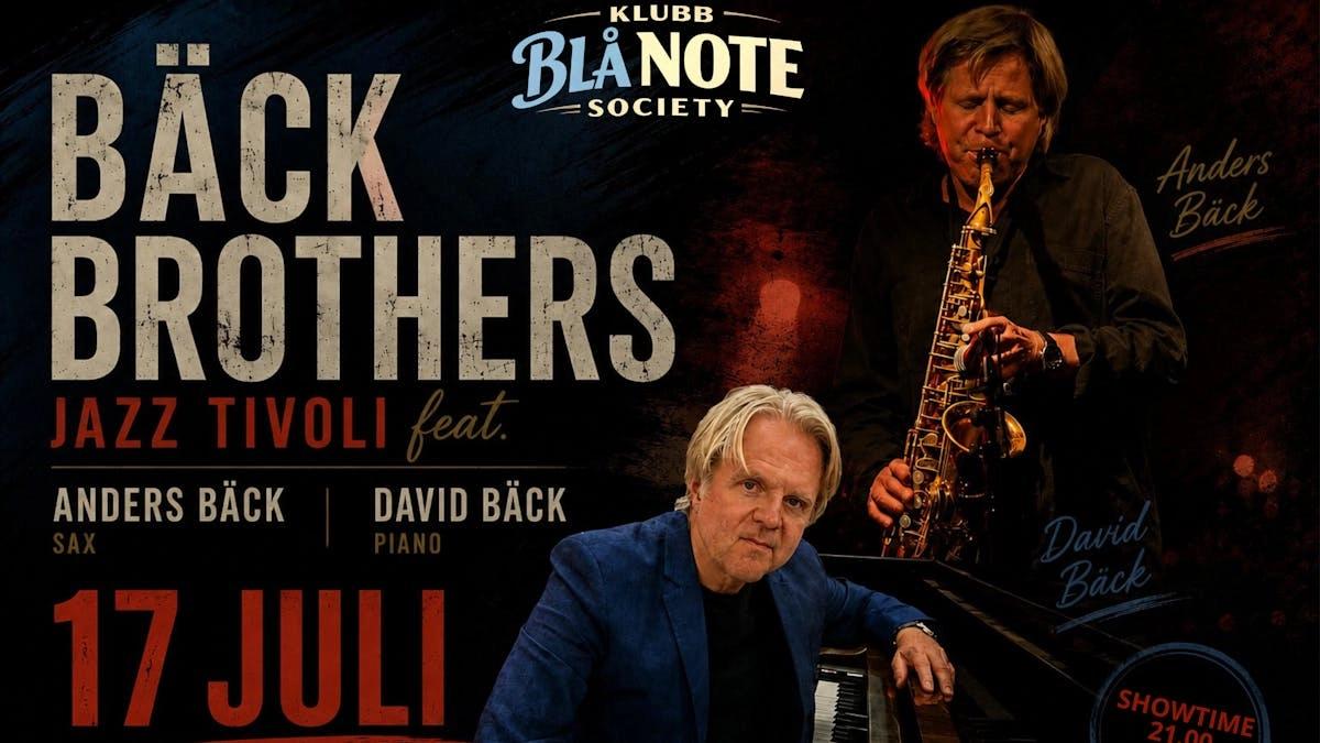 KLUBB BLÅ NOTE SOCIETY X BÄCK BROTHERS