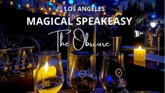 The Most Unique Speakeasy Distillery Lounge in LA: THE OBSCURE