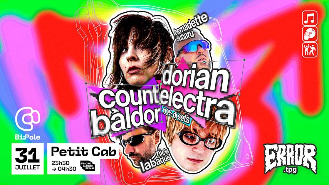 Error.Tpg Invite Dorian Electra & Count Baldor