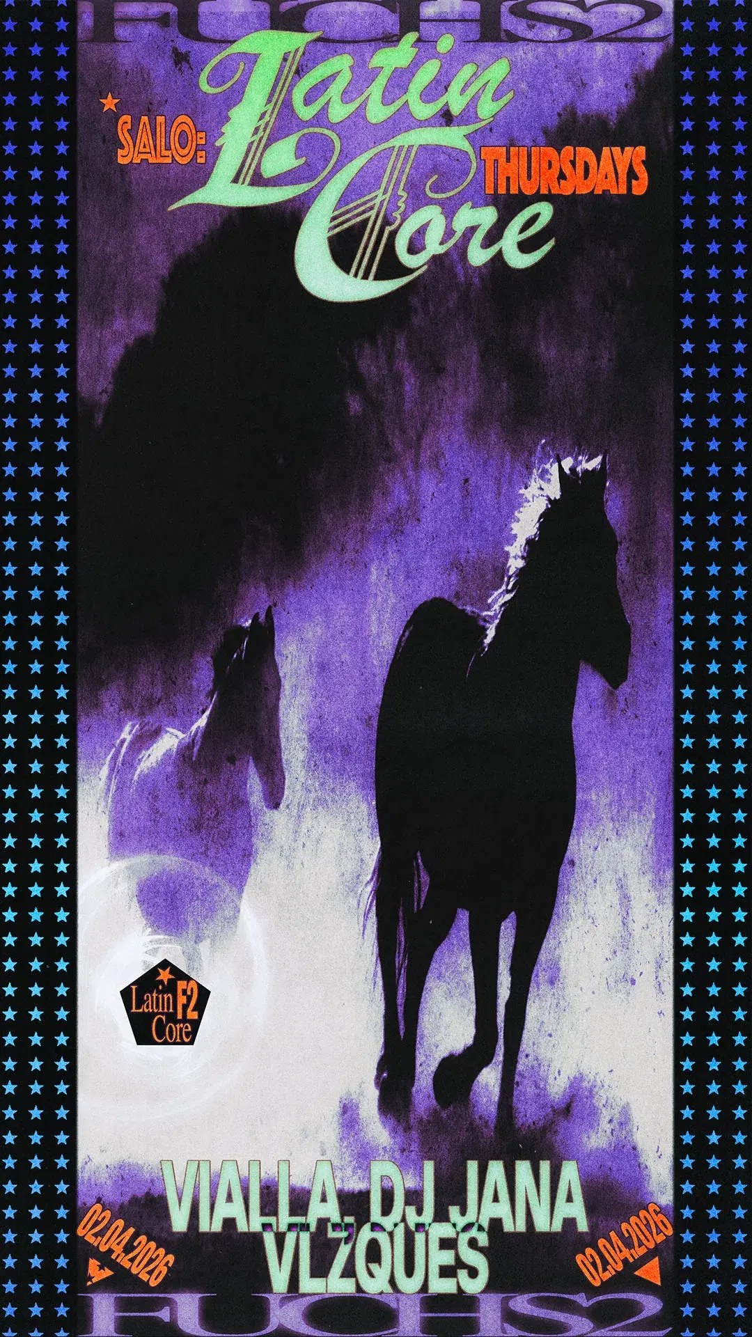 SALO / LATIN CORE THURSDAYS: Vialla ☆ VLzques ☆ DJ Jana