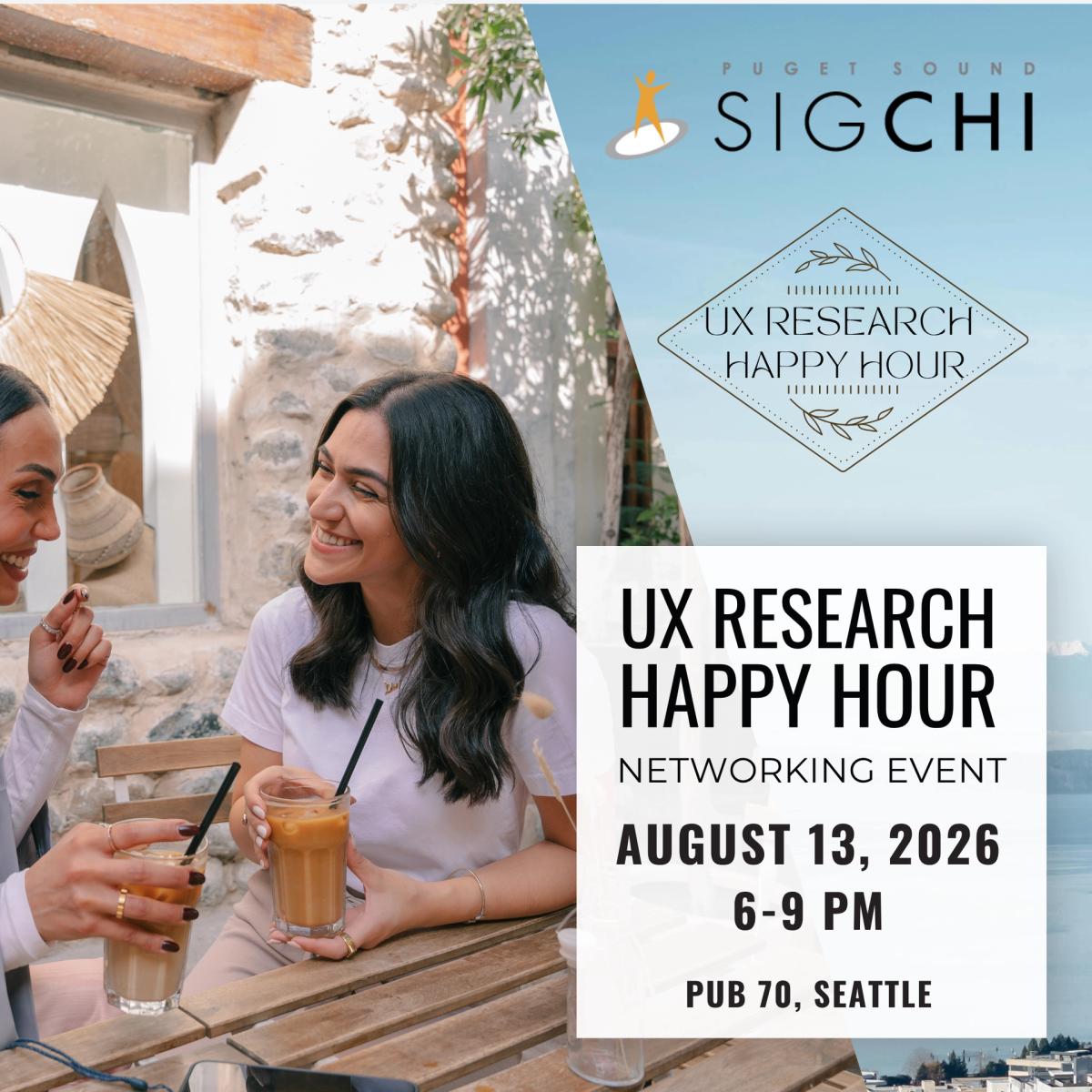 Seattle UX Research Happy Hour Networking Event