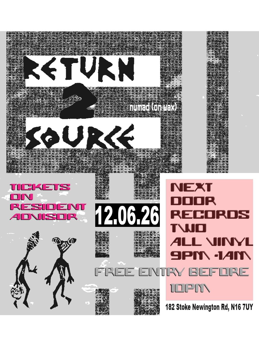 Return2Source: Numad (on wax) All Night Long