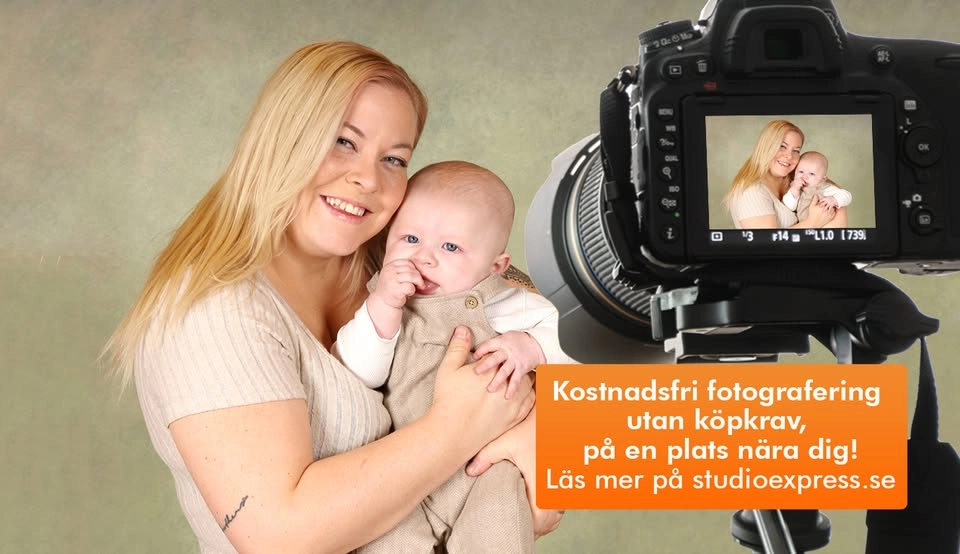 Solna Centrum - Kostnadsfri barn- och familjefotografering