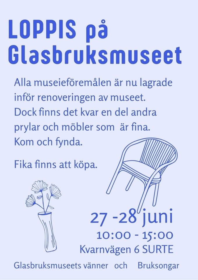 LOPPIS pÄ Glasbruksmuseet