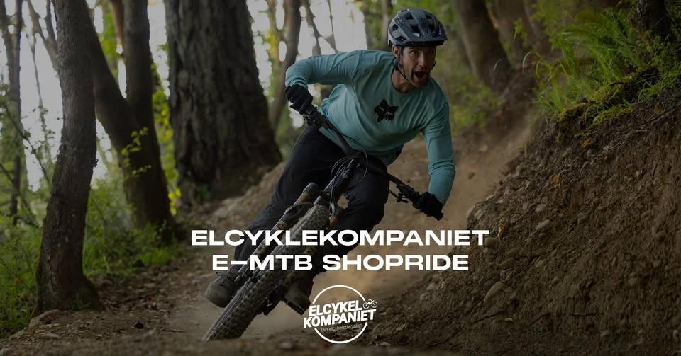 E-MTB Shopride tillsammans med Elcykelkompaniet