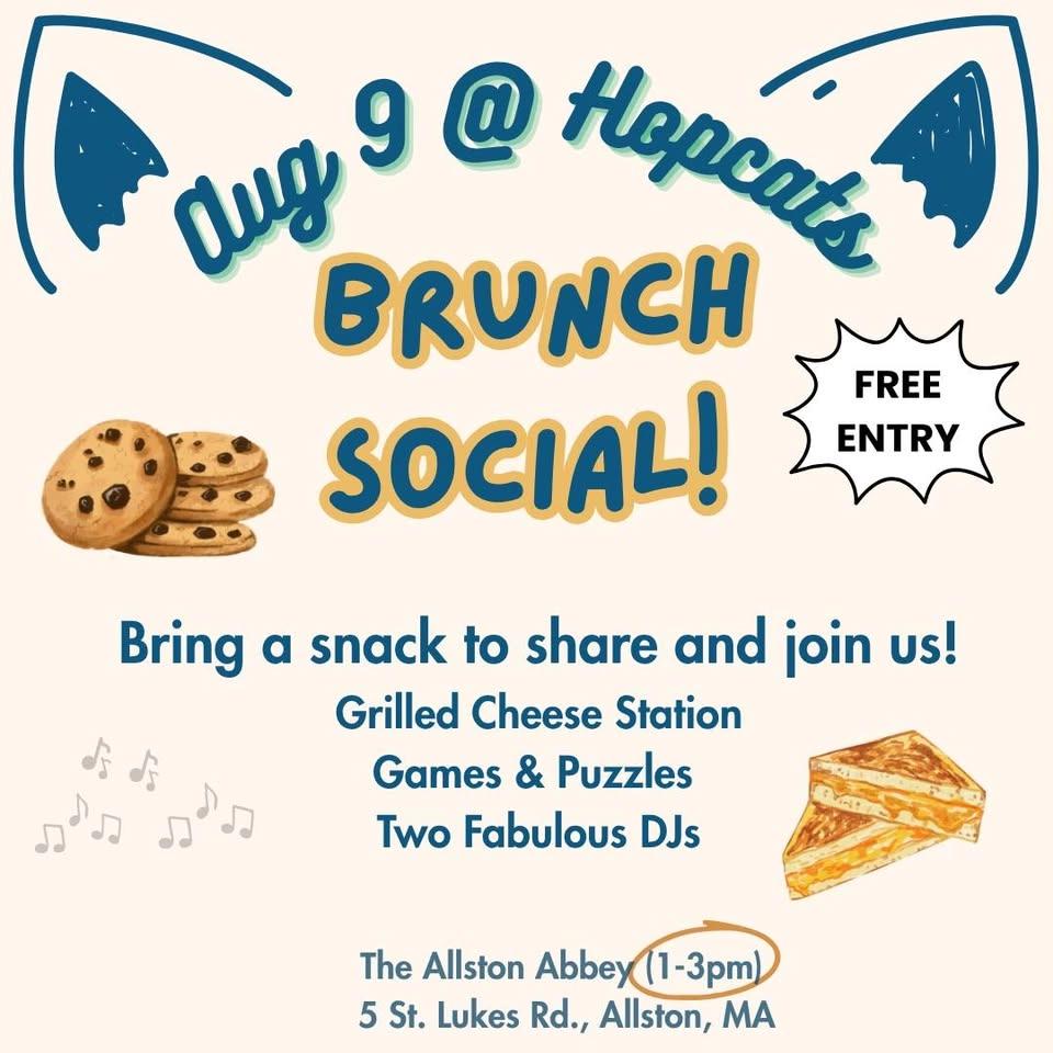 Hopcats Brunch Social 8/9
