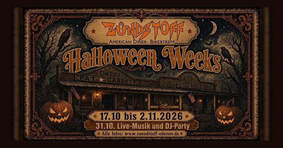 Halloween Weeks 2026