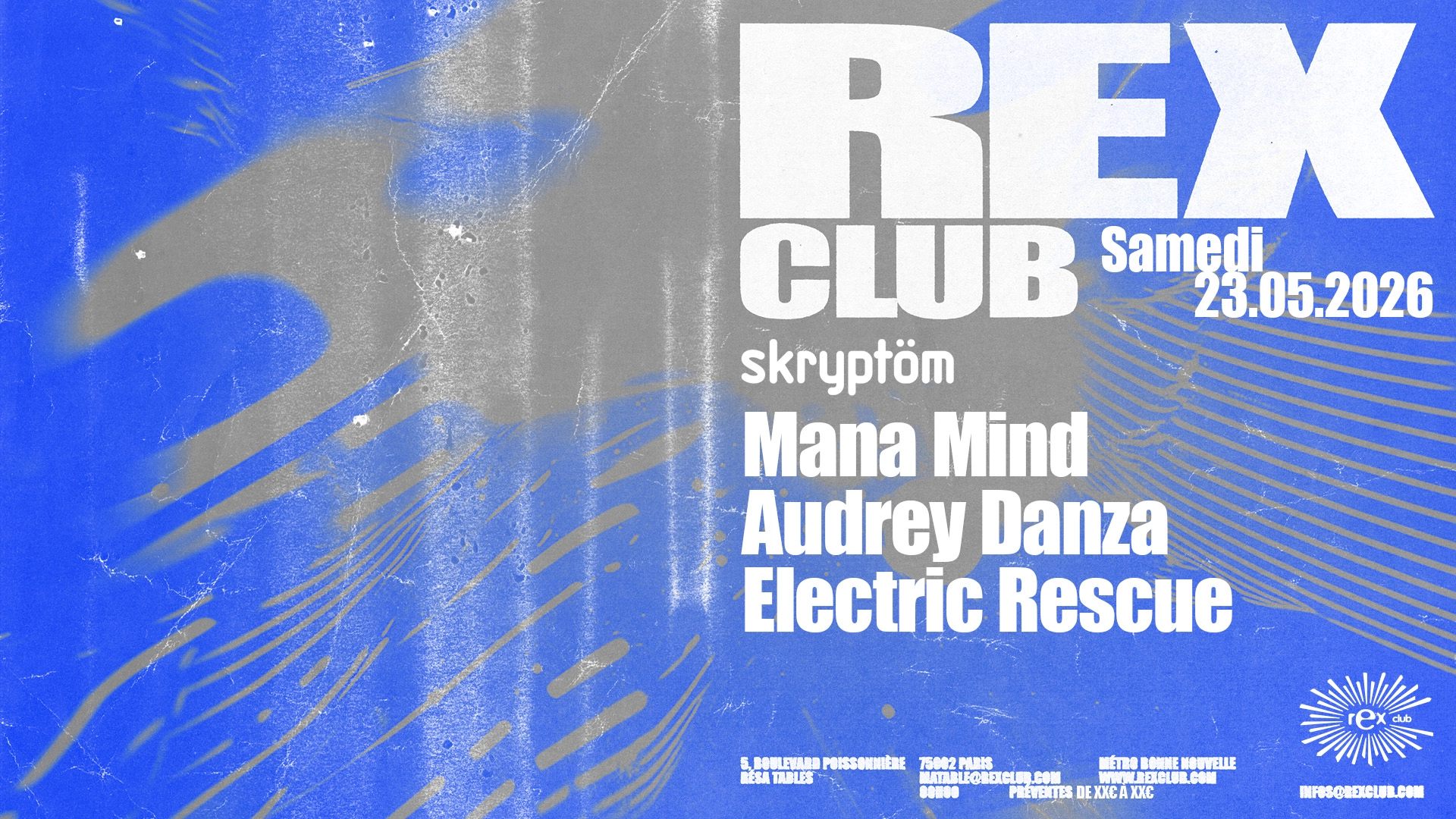 Skryptöm: Audrey Danza, Mana Mind, Electric Rescue