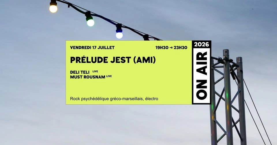 ON AIR 2026 | PRÉLUDE JEST
