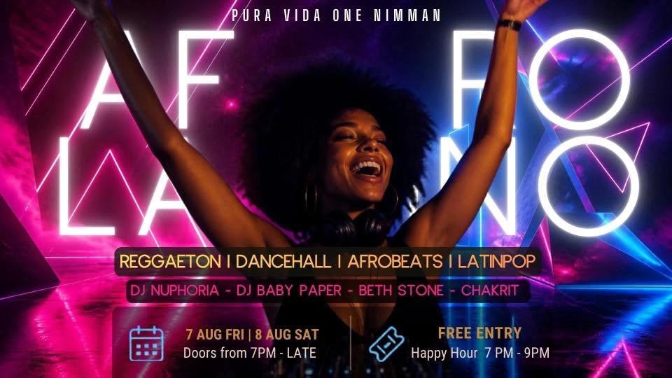AFRO-LATINO WEEKEND PARTY