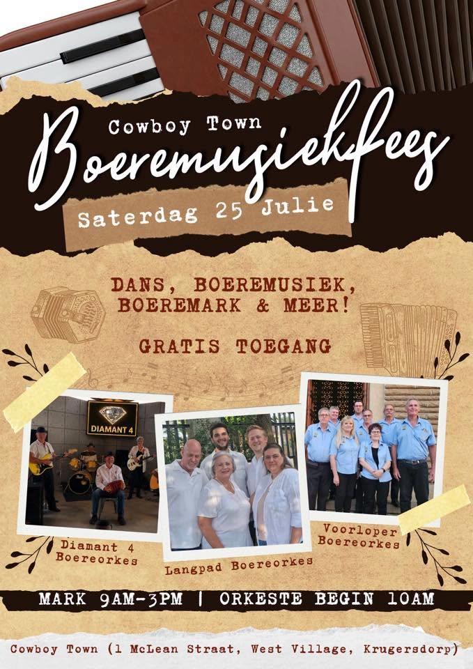 Boeremusiekfees | 25 Julie 🪗