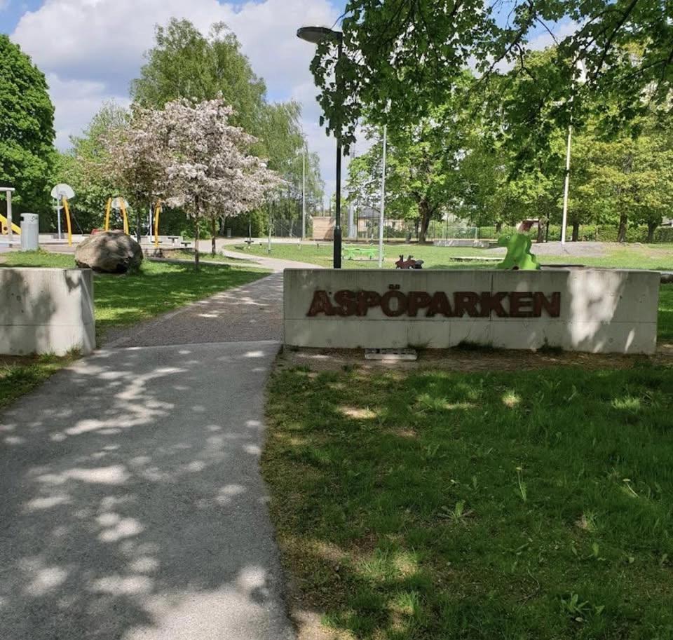 Aspöparken träning
