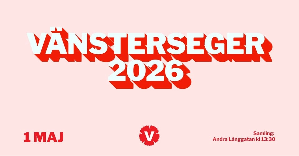 1 MAJ I GÖTEBORG 2026!