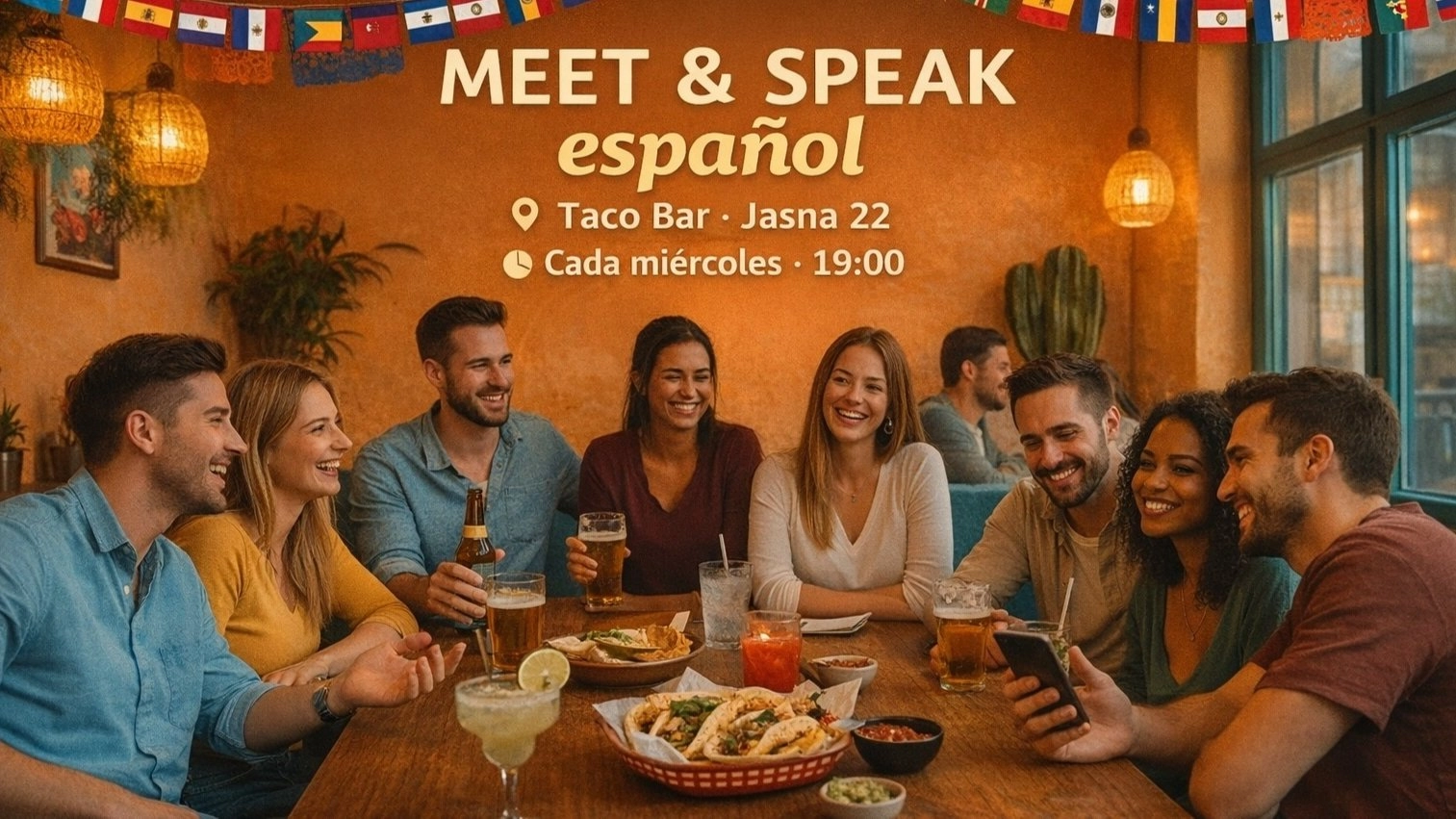 Spanish Wednesday @ Taco Bar 🇲🇽🌮🥳💃🎶🌎
