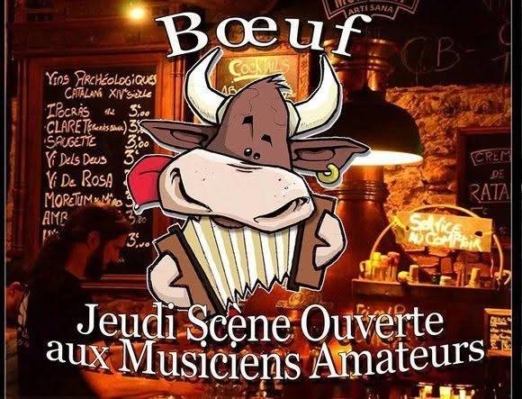 Les jeudis Boeuf Bages - "Scene ouverte"