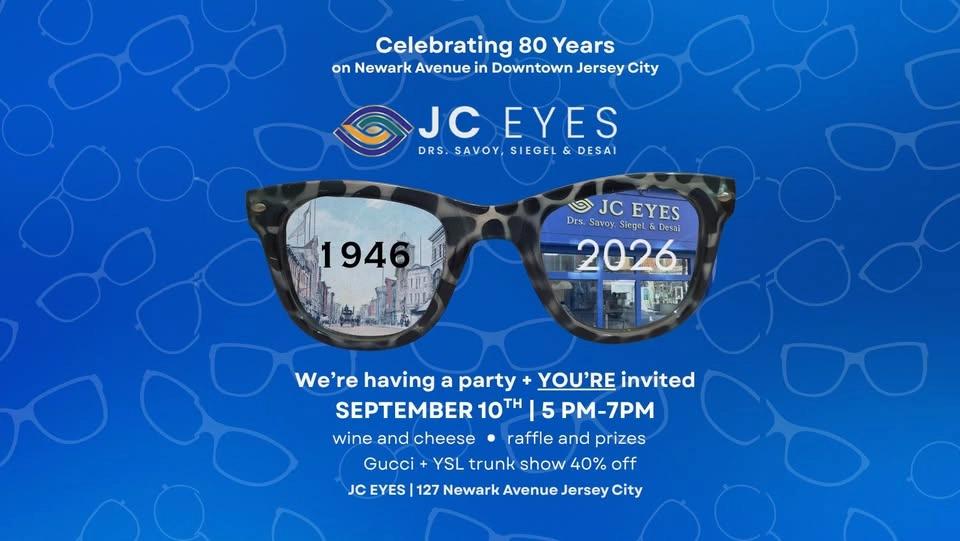 JC EYES 80TH Anniversary