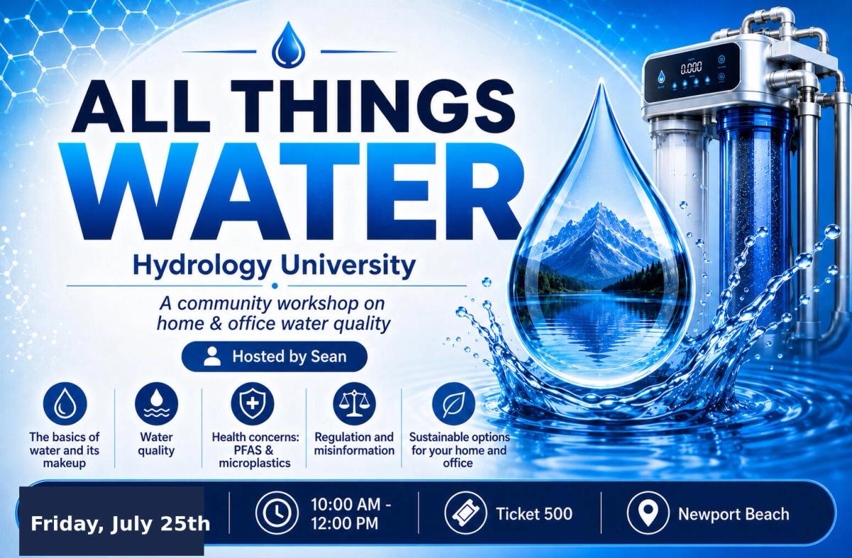 All things Water-Water Education with Sean