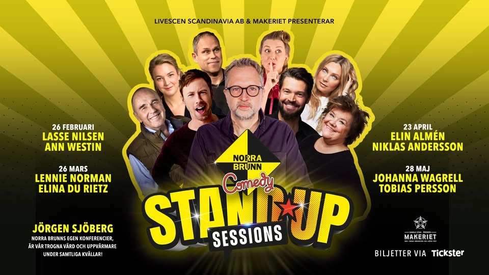 Stand-up sessions Makeriet vår 2026