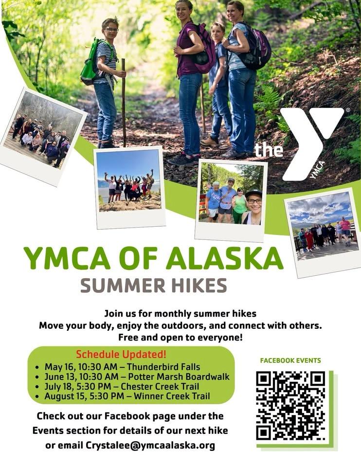 YMCA of Alaska Summer Hikes - Lower Winner Creek Trail in Girdwood