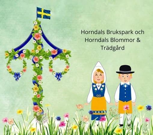 Klä midsommarstången
