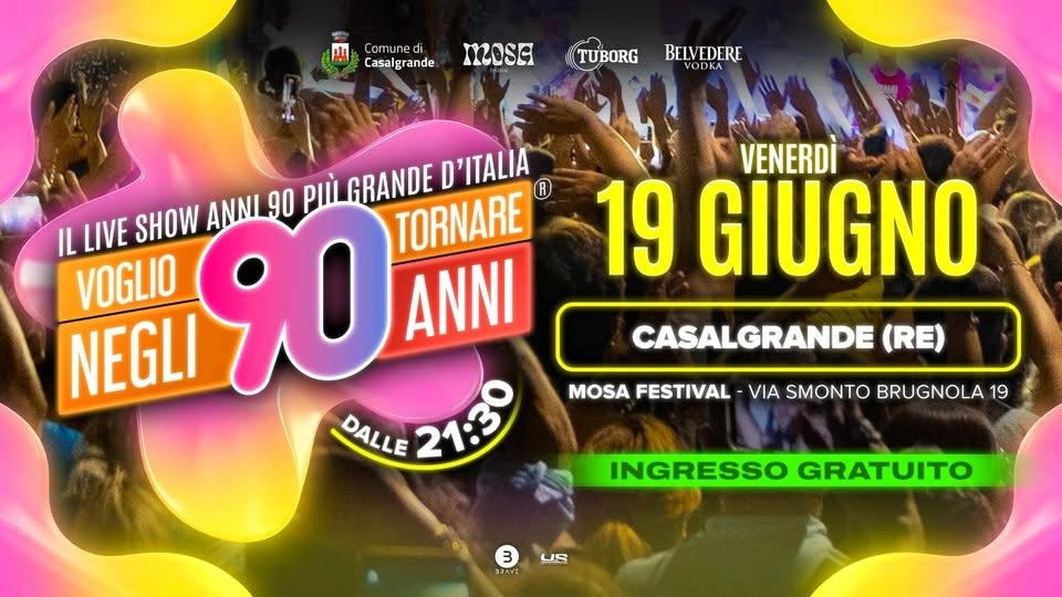 Voglio Tornare Negli Anni 90 ® • Casalgrande (RE)