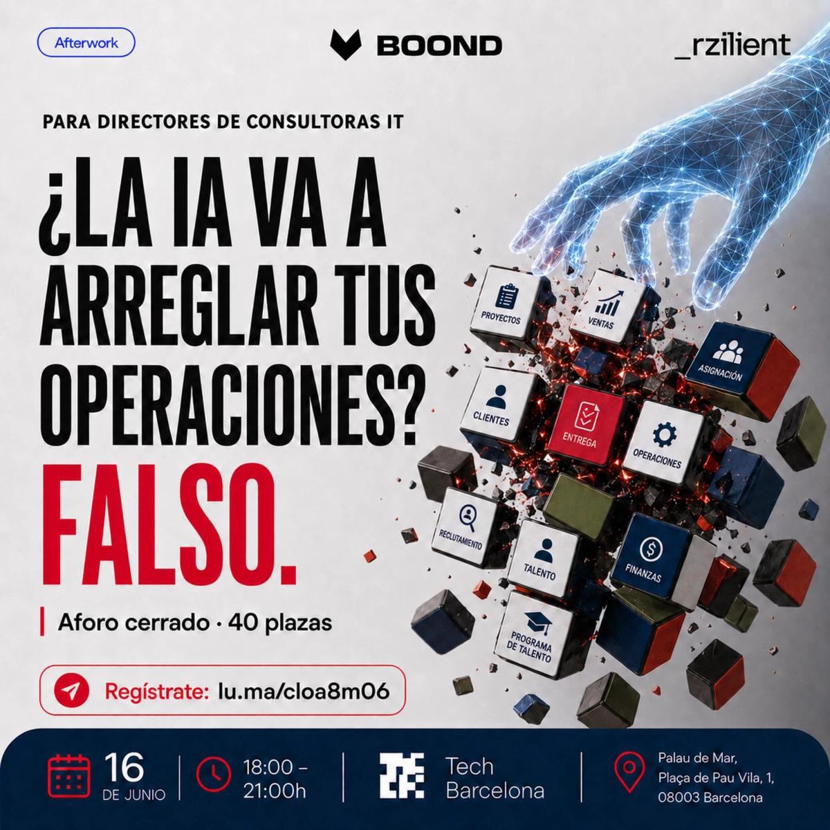 ¿La IA va a arreglar tus operaciones? Falso.