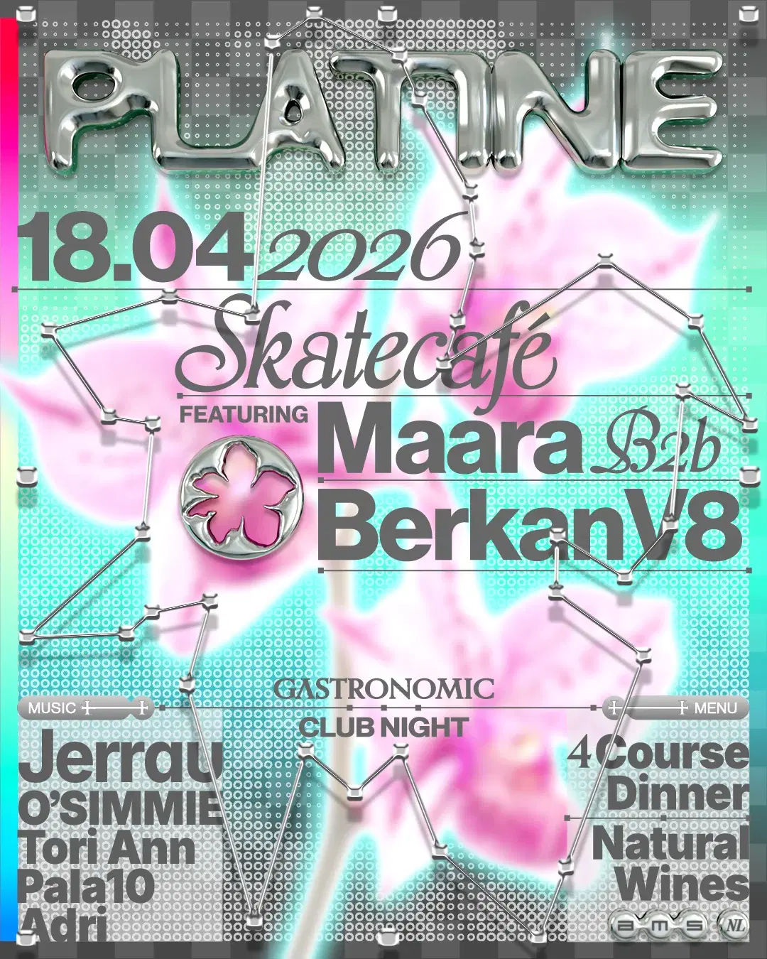 PLATINE presents: Maara B2B Berkan V8, Jerrau, O'SIMMIE, TORI ANN, PALA10, Adri