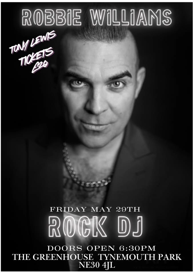 Tony As Robbie Williams