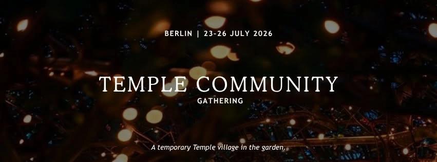 Temple Community Gathering - Berlin Temple in the Garden