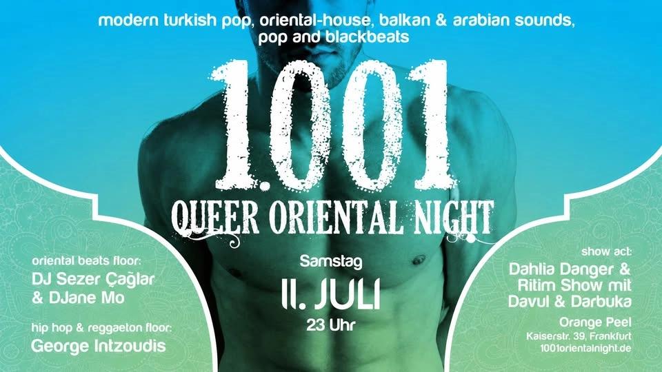 1001 Queer Oriental Night // Sa, 11. Juli 2026