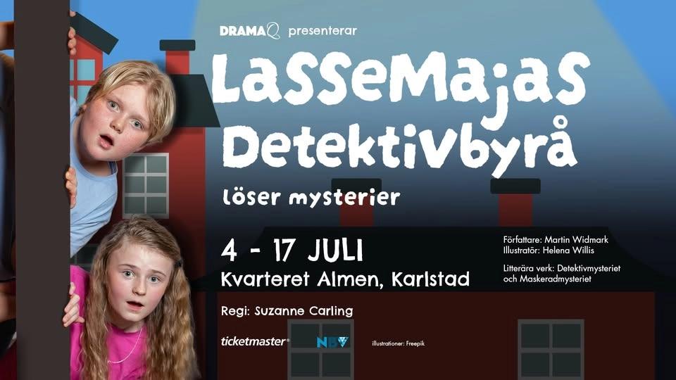 LASSEMAJAS DETEKTIVBYRÅ LÖSER MYSTERIER - KVARTERET ALMEN