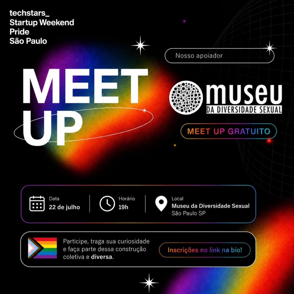 🏳️🌈 MeetUp | Startup Weekend Pride SP