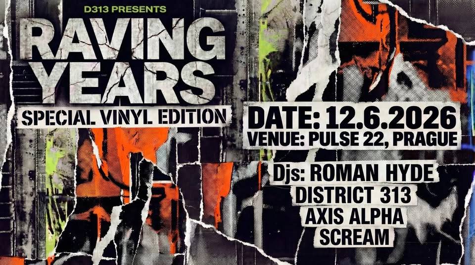 RAVING YEARS ● Vinyl Edition w/ Roman Hyde