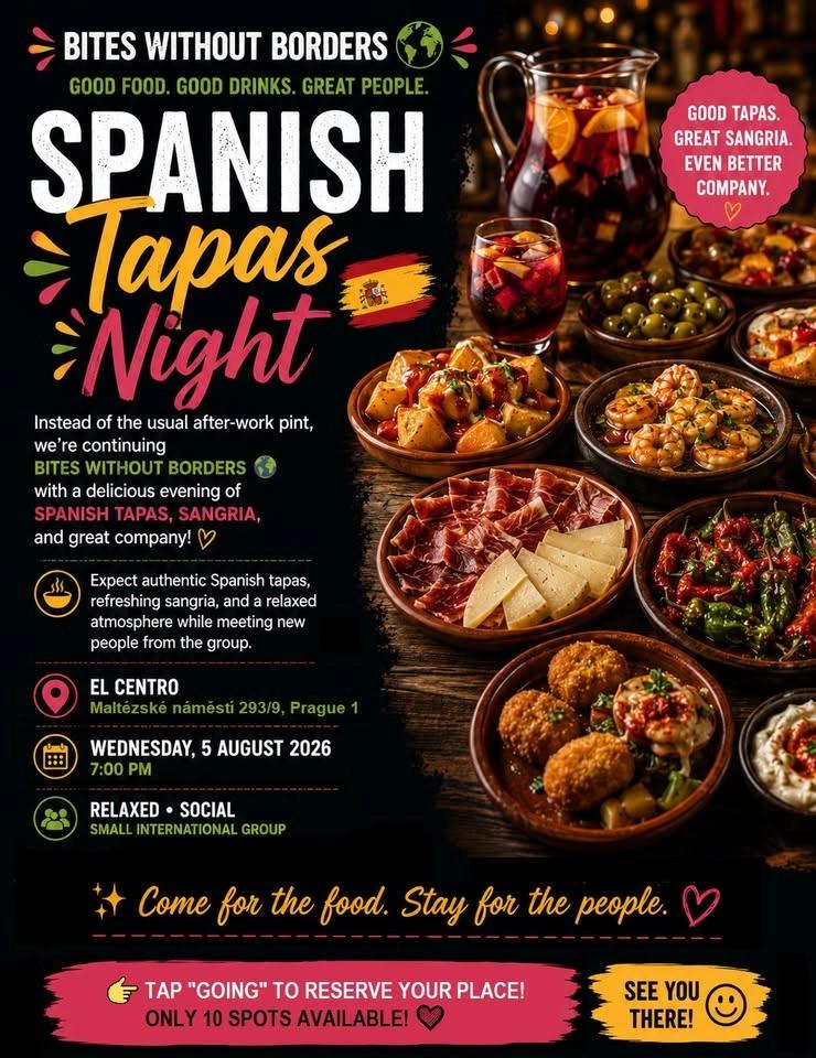 🇪🇸 Bites Without Borders: Spanish Tapas & Sangria Night at El Centro🍷