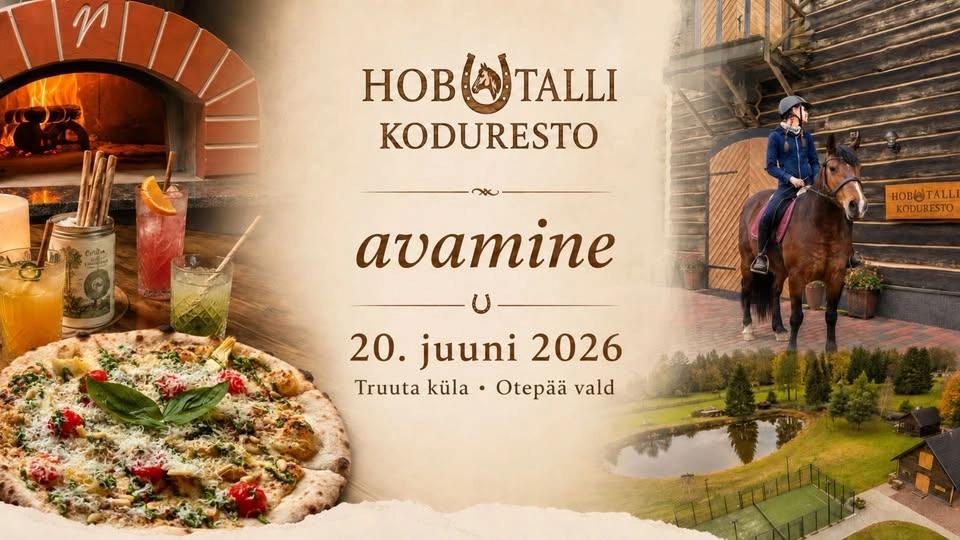 Hobutalli koduresto avamine